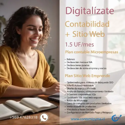 Digitalízate: Contabilidad + Sitio web